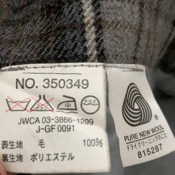 Japanese 100% Wool Tweed Skirt Gray
Maxi Skirt Plaid Skirt S - Picture 2 of 6